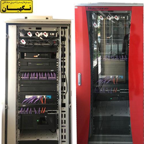 انجام پروژه رک 42 یونیت کارخانه فرش سروستان در کاشان 